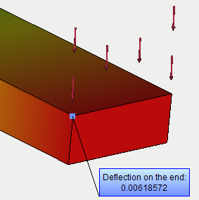 Using the sensor for indication of the result value