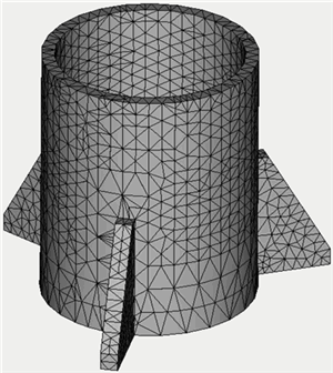 Removing the intersections for successful meshing