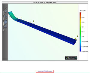 A reference to loading the VRML viewer is added to the report