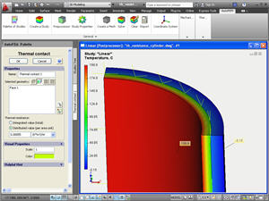 The new type of the boundary condition “Thermal contact”