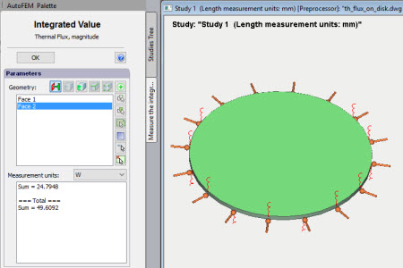 Additional selection tools have been added in the dialogue of the Thermal Power measure command